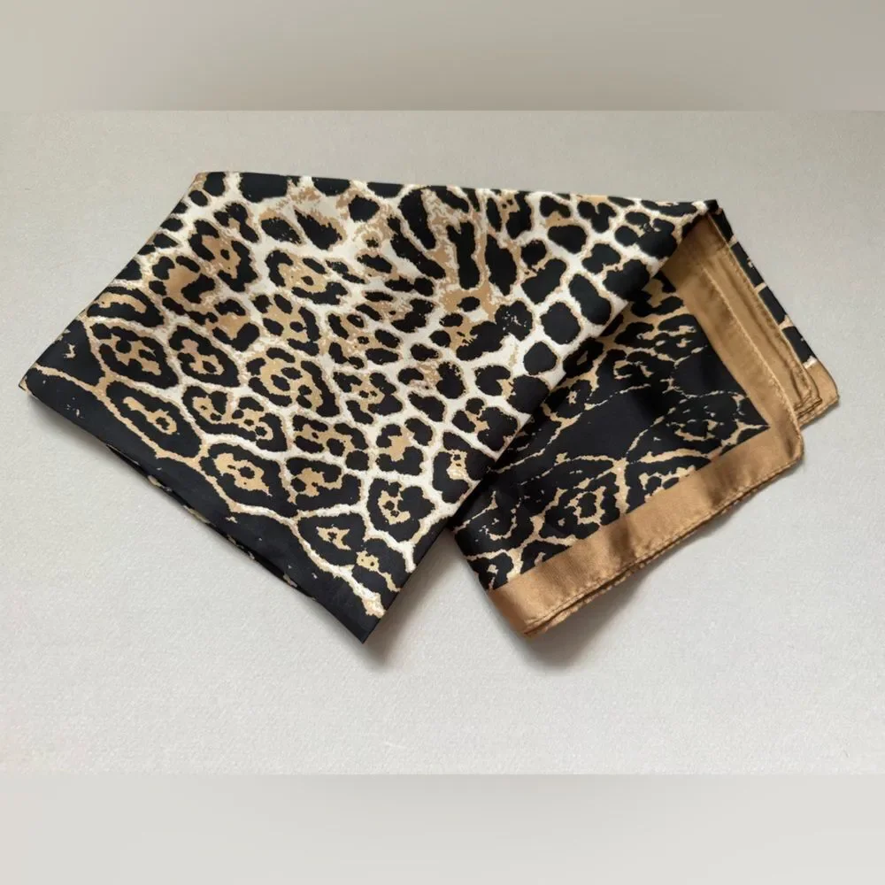 Leopard Print Scarf N1106